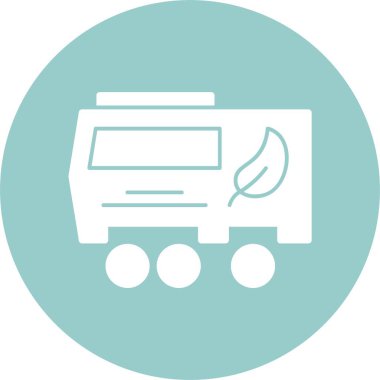 Biyoyakıt Tankı, yaratıcı ve basit uygulama simgesi 