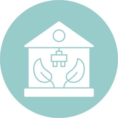 Eko Güneş Evi, yapraklı basit uygulama simgesi 