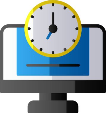 7 Gözlem için 24. Ekrandaki saat