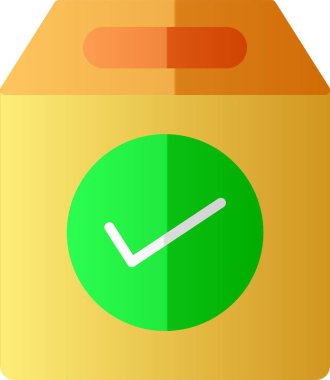 Soyut renk işaretleme kutusu vektör illüstrasyonu