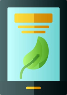 Eko Akıllı Telefon, uygulama için basit mobil simge 