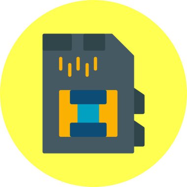 SD Kart, basit uygulama simgesi 