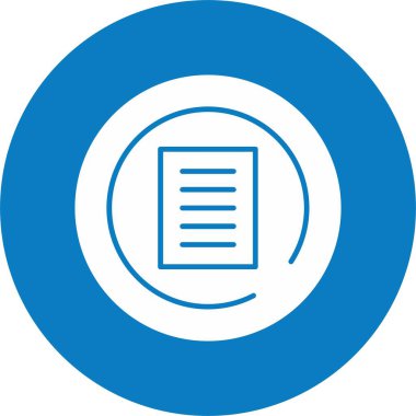 Servis Terimlerinin özet vektör çizimi