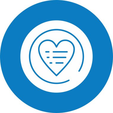 İstek Listesi simgesinin temel doğrusal çizimi