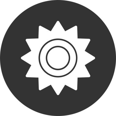 Ayarların soyut vektör illüstrasyonu simgesi