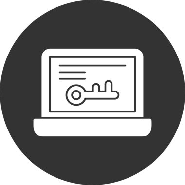 Stemming anahtar kelimeli dizüstü bilgisayar ekranı, basit web simgesi 