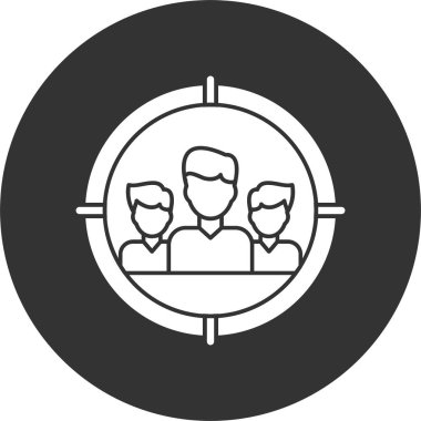 Bir grup adam. Odaklanma Grubu kavramı