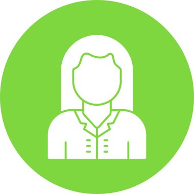 Web sayfası için basit Öğretmen avatar simgesi 