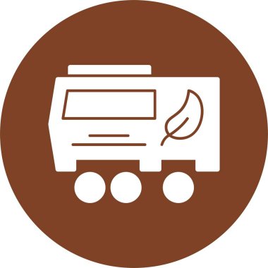 Biyoyakıt Tankı, yaratıcı ve basit uygulama simgesi 