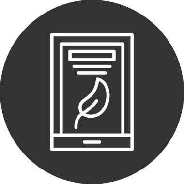 Eko Akıllı Telefon, uygulama için basit mobil simge 