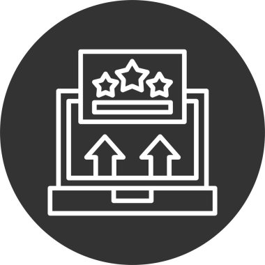 Soyut vektör derecelendirme simgesi