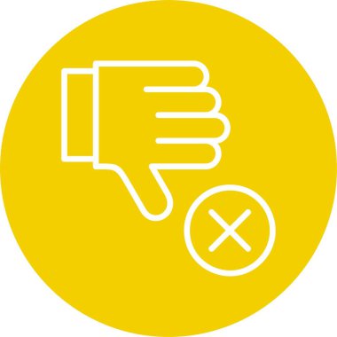 Jest ikonundan hoşlanmadım. Basit web illüstrasyonu