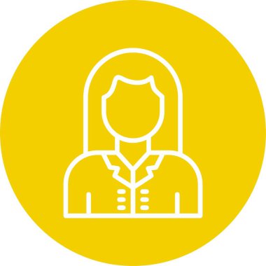 Web sayfası için basit Öğretmen avatar simgesi 