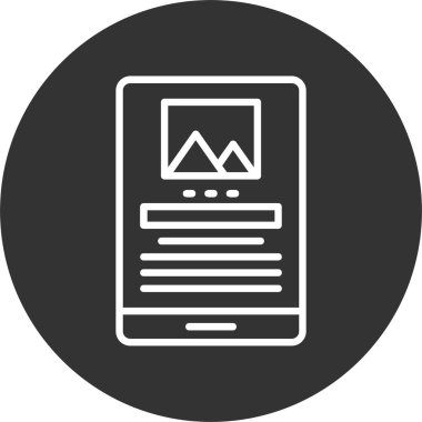 Düz Tasarım soyut renk vektörü çizimi