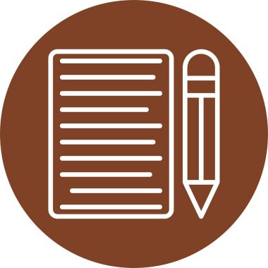 Kopya Yazıcı simgesinin basit satır resmi