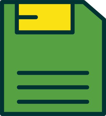 vektör kaydetme simgesini özet biçiminde kaydet