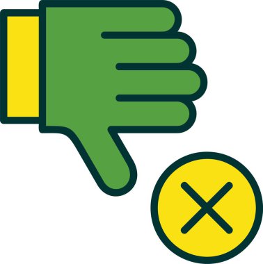 Jest ikonundan hoşlanmadım. Basit web illüstrasyonu