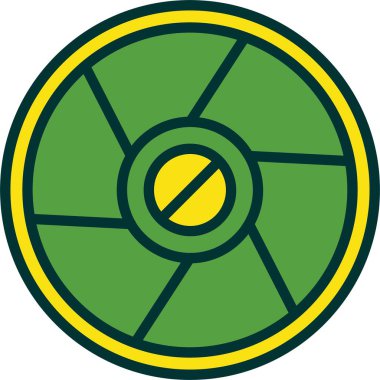 Kamera Pozlama simgesinin basit satır resmi