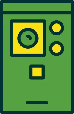 Akıllı Telefon Kamerasının basit doğrusal resmi