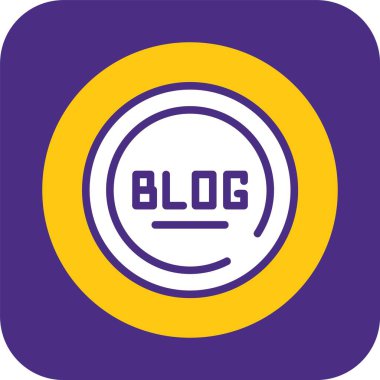 Günlük düğmesi. Uygulama için basit illüstrasyon 