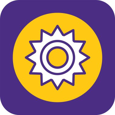 Ayarların soyut vektör illüstrasyonu simgesi