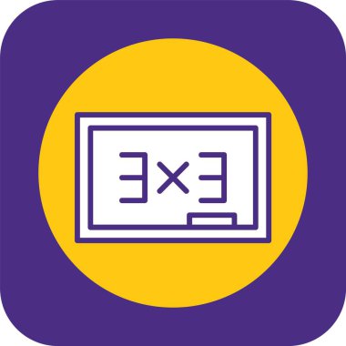 Kara Tahta simgesinin basit özet çizimi