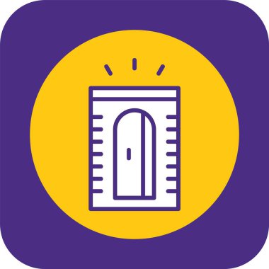 Kalem açacağının basit satır resmi