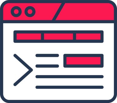 Meta Açıklaması simgesi doldurulmuş ana hatlar biçimi