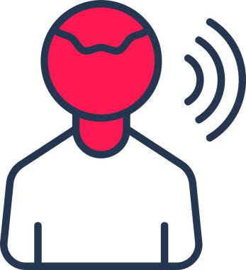 Etkileyici Web Simgesi. Vektör illüstrasyonu 