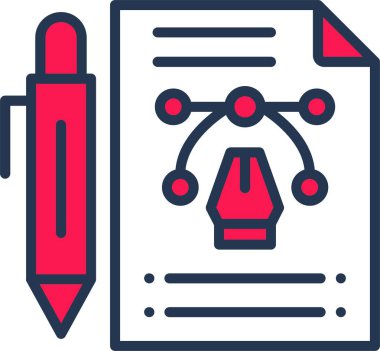 Hızlı Tasarım. Web simgesi basit illüstrasyon