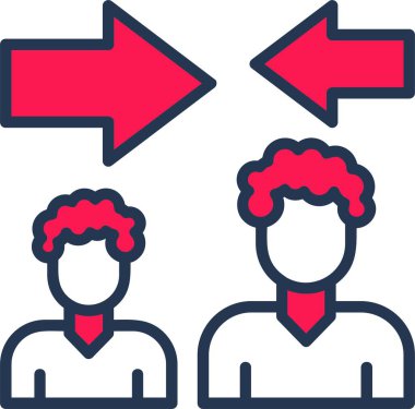 Aracı web simgesi, basit vektör illüstrasyonu