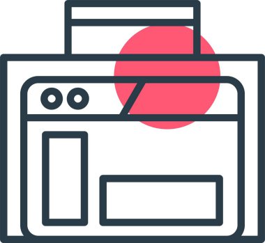 Google Arama Konsolunun basit çizgi çizimi