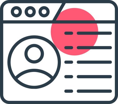 seo modern simgesinin vektör illüstrasyonu