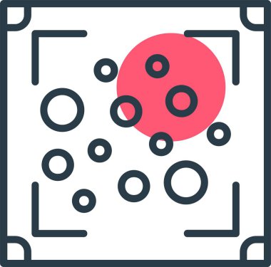 Isı Haritaları simgesinin vektör çizimi