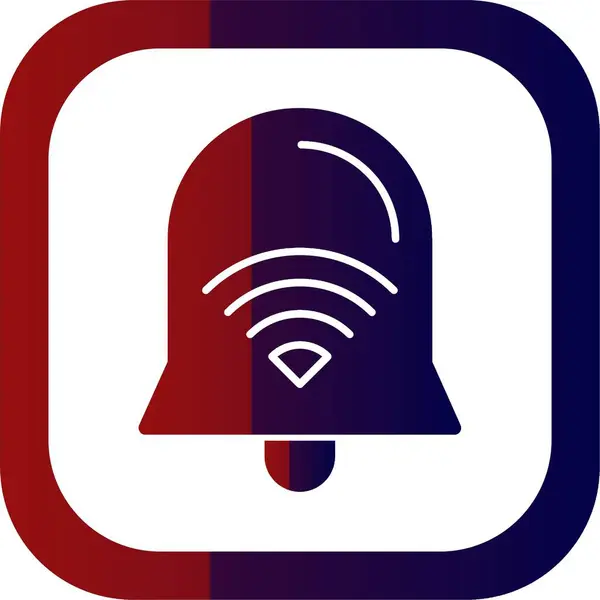 Wi-Fi Sinyal simgesi, vektör basit illüstrasyon