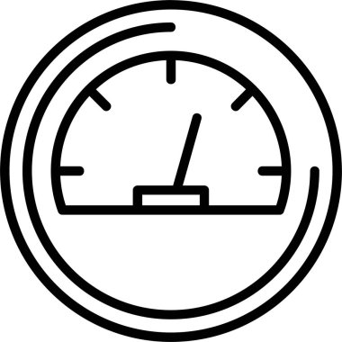 Hız web simgesi vektör çizimi