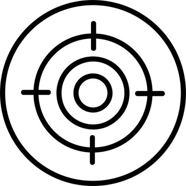 hedef web simge vektör çizim