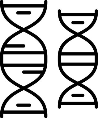 DNA web simge vektör çizim