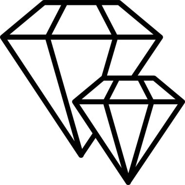 Elmaslar web simgesi vektör illüstrasyonu
