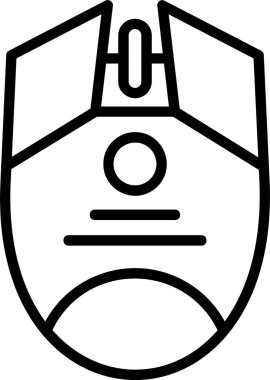 Oyun Fare Web simgesi vektör çizimi