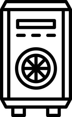 Oyun PC web simgesi vektör illüstrasyonu