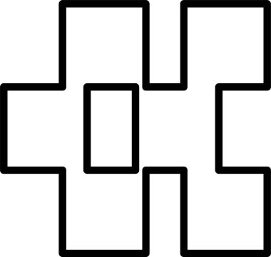 Web simgesi vektör illüstrasyonunu engeller