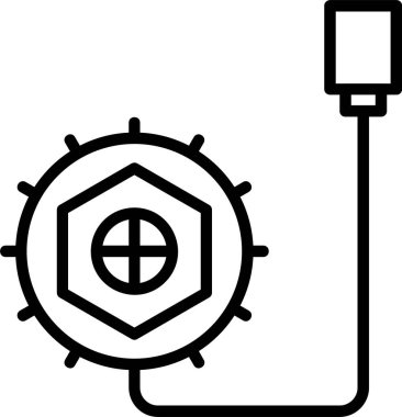 Yoyo web simgesi vektör illüstrasyonu