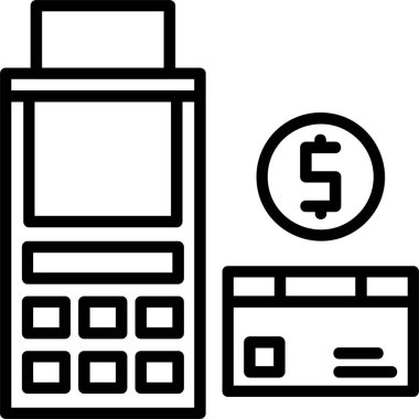 Pos Uçbirim Web simgesi vektör illüstrasyonu