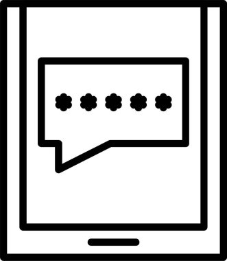 tablet web simgesi vektör illüstrasyonu