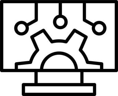  Dijital Dönüşüm Ağı vektör çizimi