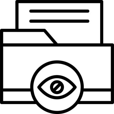 Web simgesi vektör resimlemesini gizle