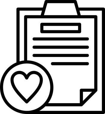 Favori web simgesi vektör illüstrasyonu