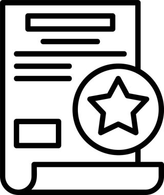 Kalite web simgesi vektör illüstrasyonu