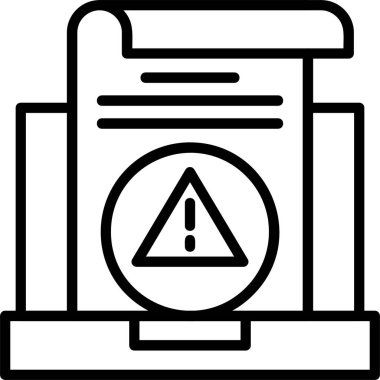 Hata web simgesi vektör illüstrasyonu